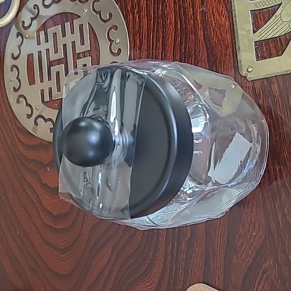 Glass Cotton Jar - Picture 3 of 5